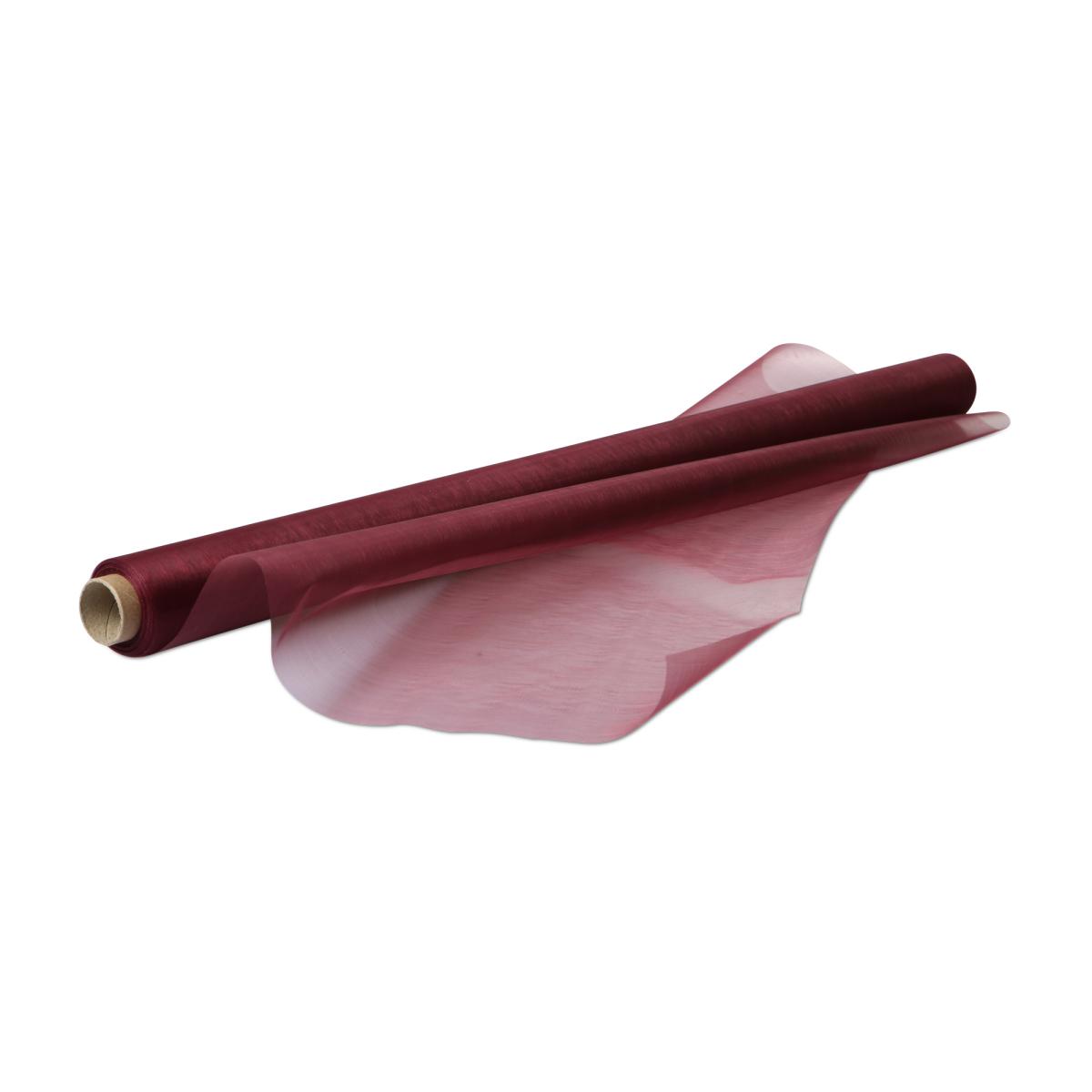 Organza 70cm weinrot