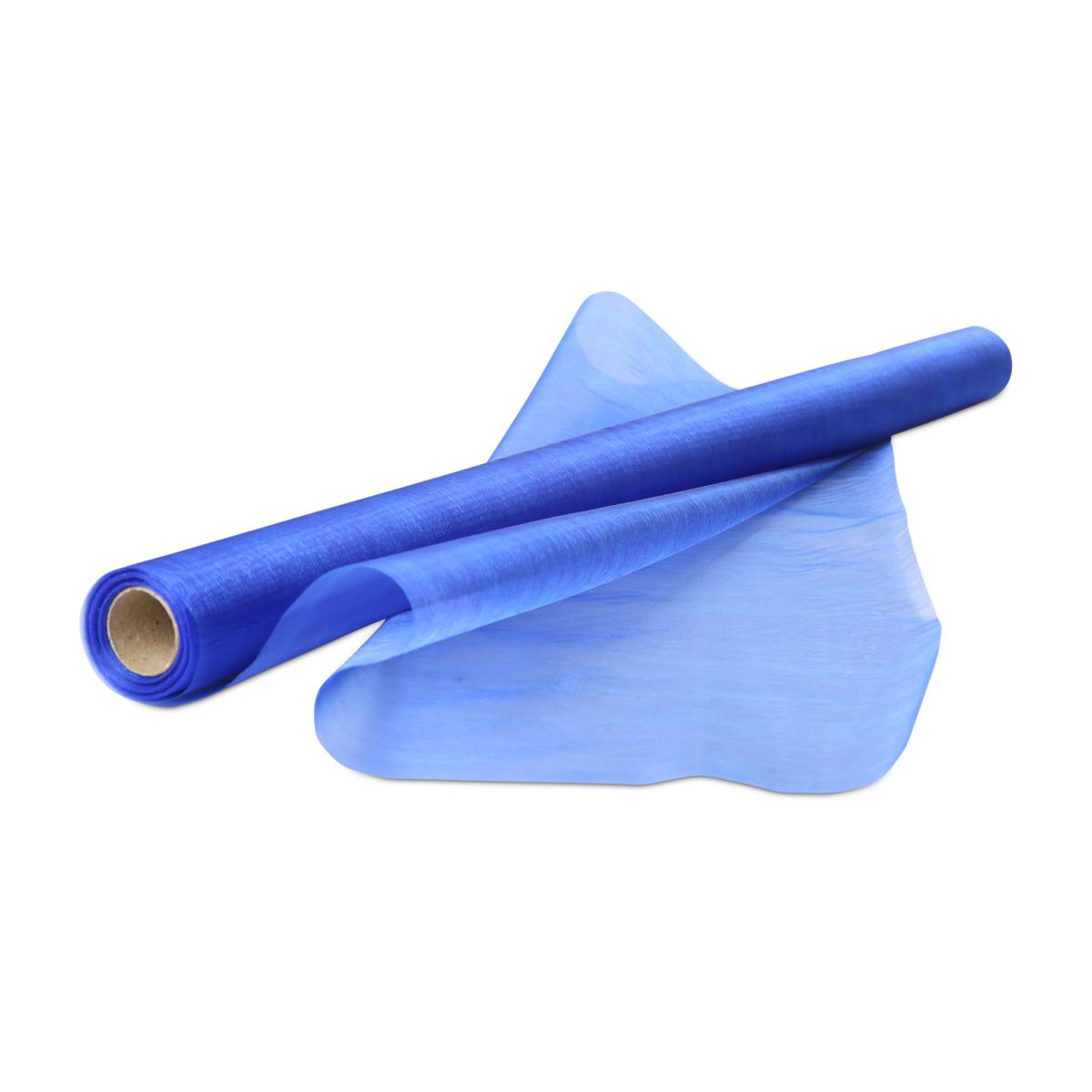 Organza 70cm blau