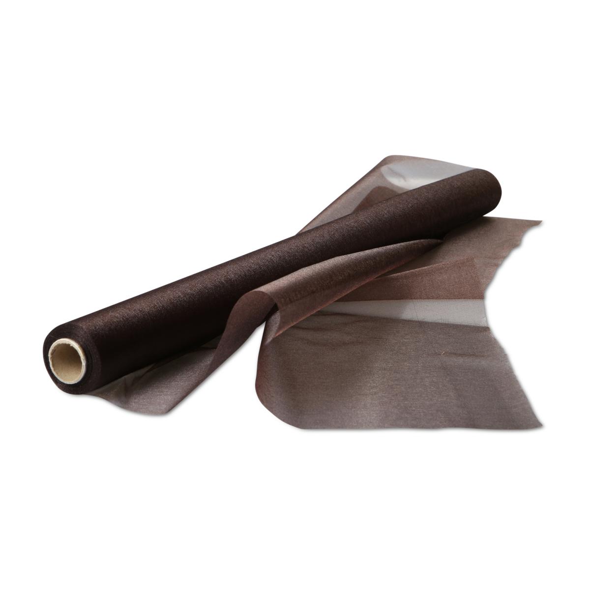 Organza 70cm braun