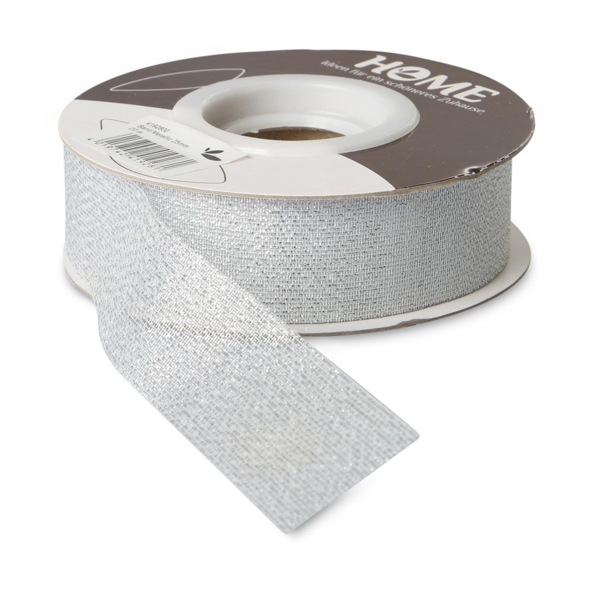 Band Metallic Silber