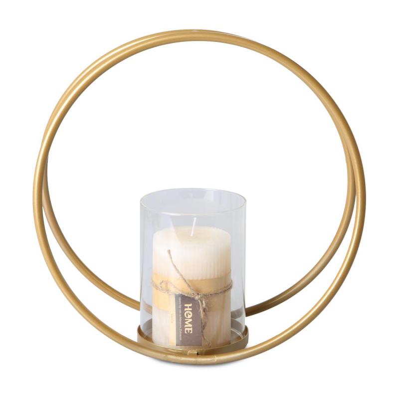 Doppelring mit Windlicht