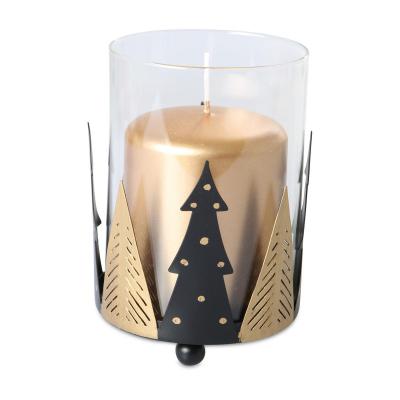 Windlicht mit Tannenbaum