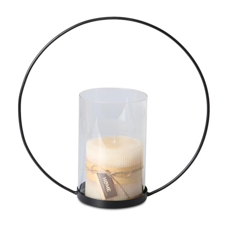 Metallring mit Kerzenhalter