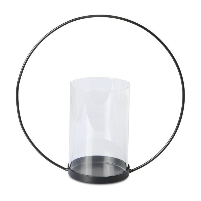 Metallring mit Kerzenhalter