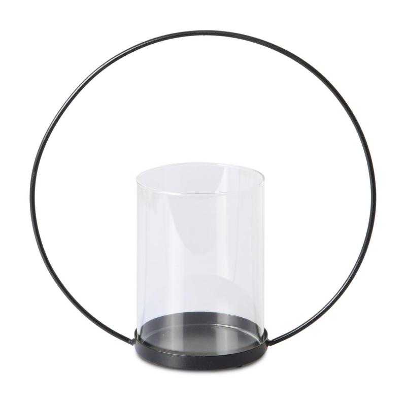 Metallring mit Kerzenhalter