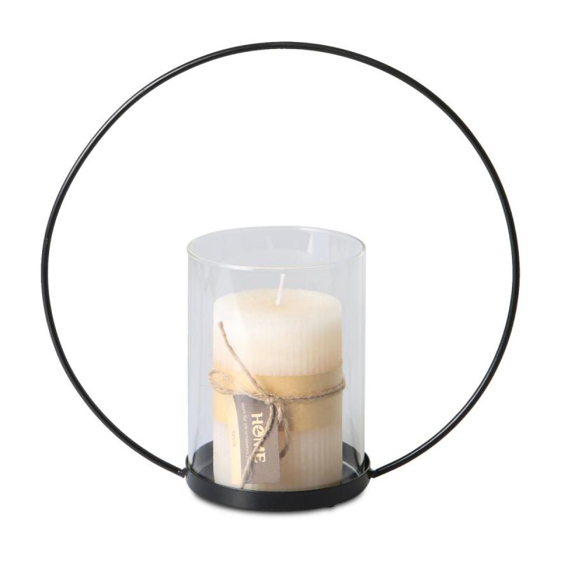 Metallring mit Kerzenhalter