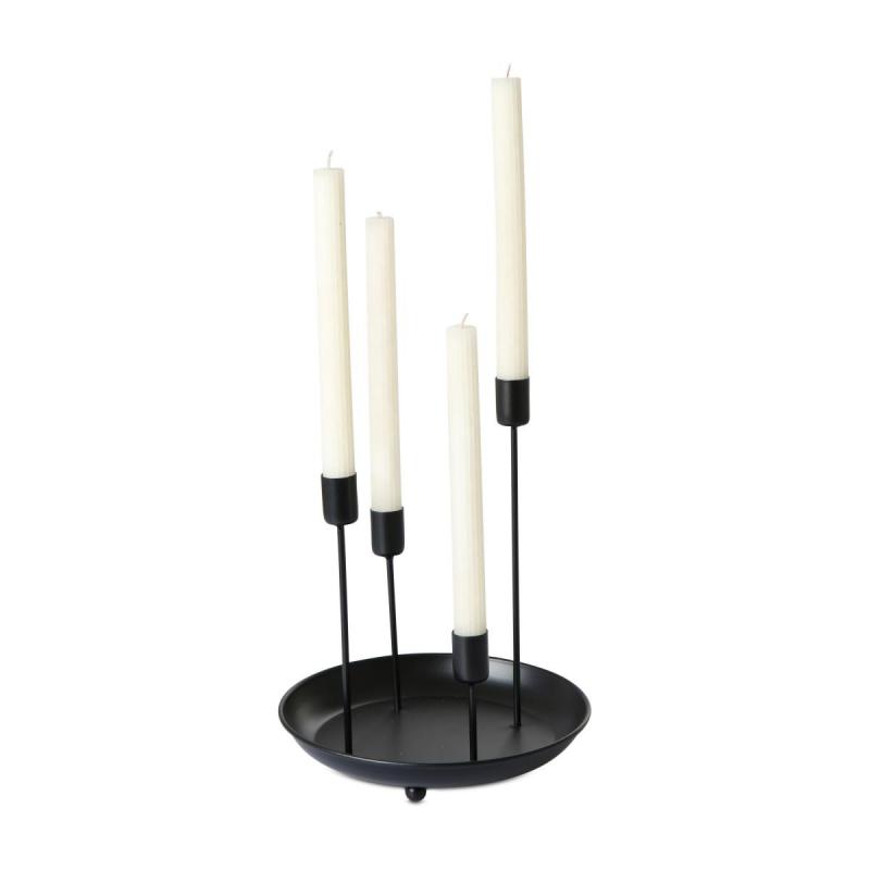 Advent-Kerzenhalter rund