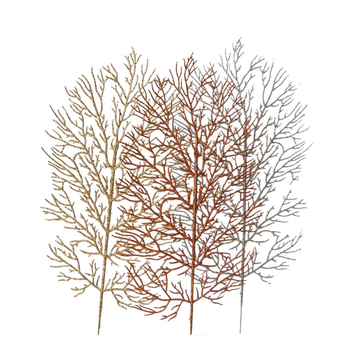 Korallenzweige glitzernd (Farbmix)