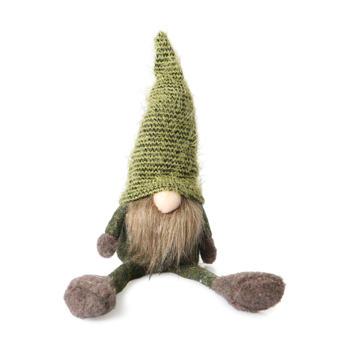 Wichtel mit Hut - dunkelgrün