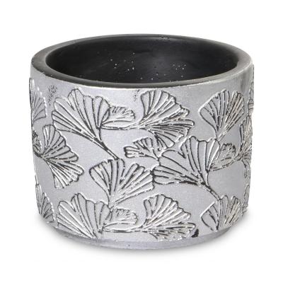 Keramiktopf rund mit Muster