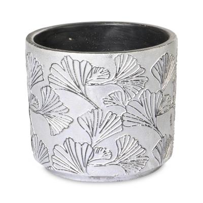 Keramiktopf rund mit Muster