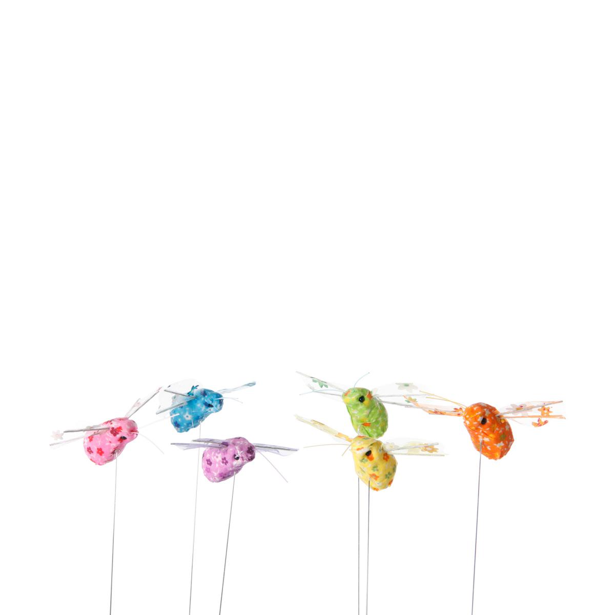 Stoff-Biene 3,8cm farbig