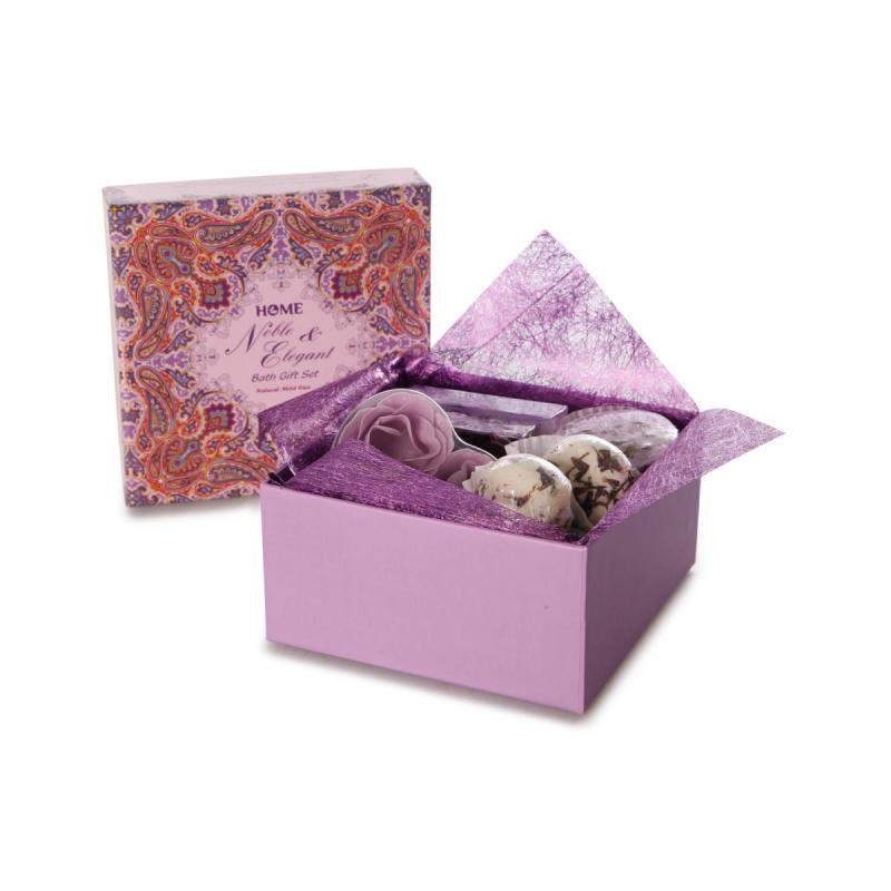 Seife und Badebomben-Geschenkset