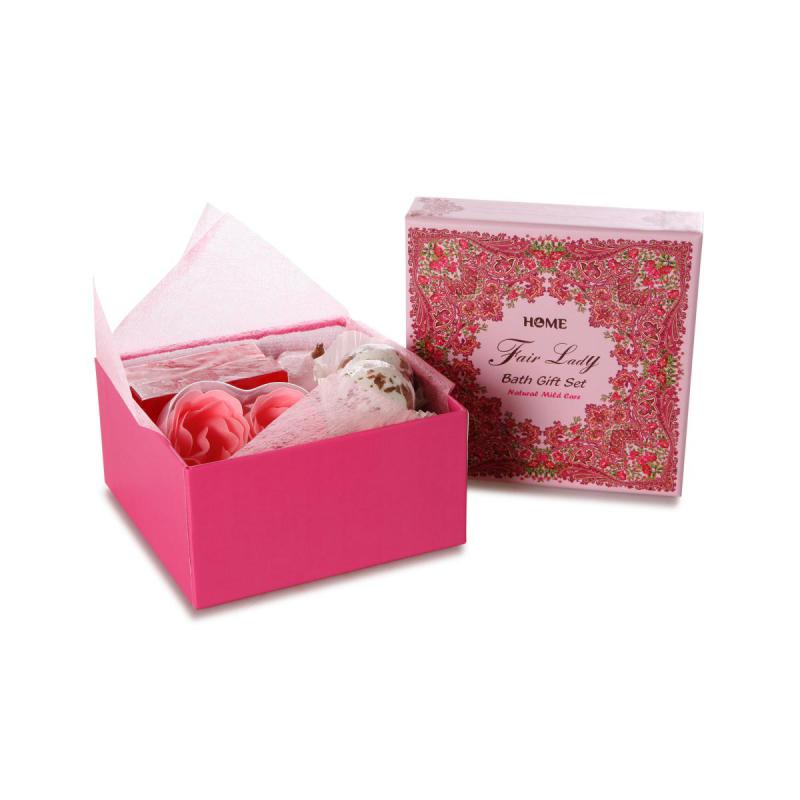 Seife und Badebomben-Geschenkset