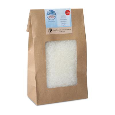 Schnee weiß biologisch abbaubar