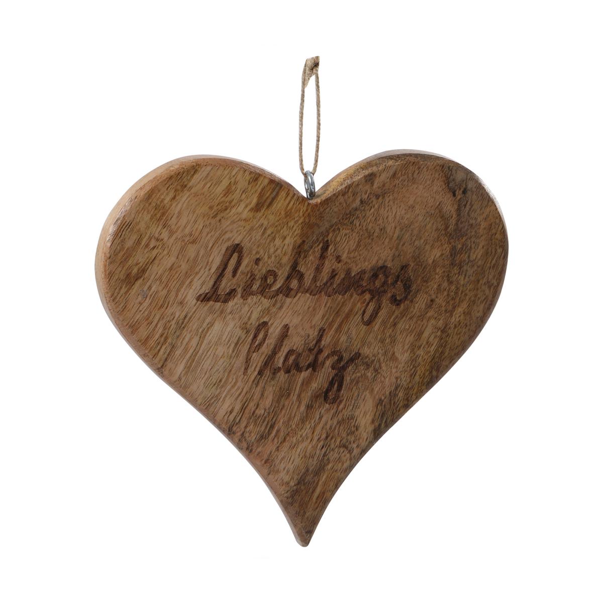 Herz hängend Lieblingsplatz