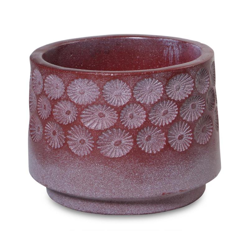 Topf mit Wabenmuster