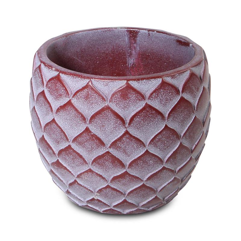 Topf mit Wabenmuster