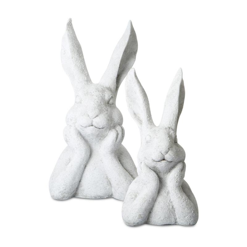 Poly-Hasenk&ouml;pfe Steinoptik