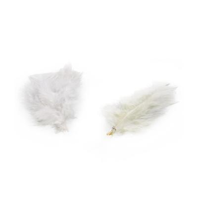 Federn wei&szlig;/creme Mix