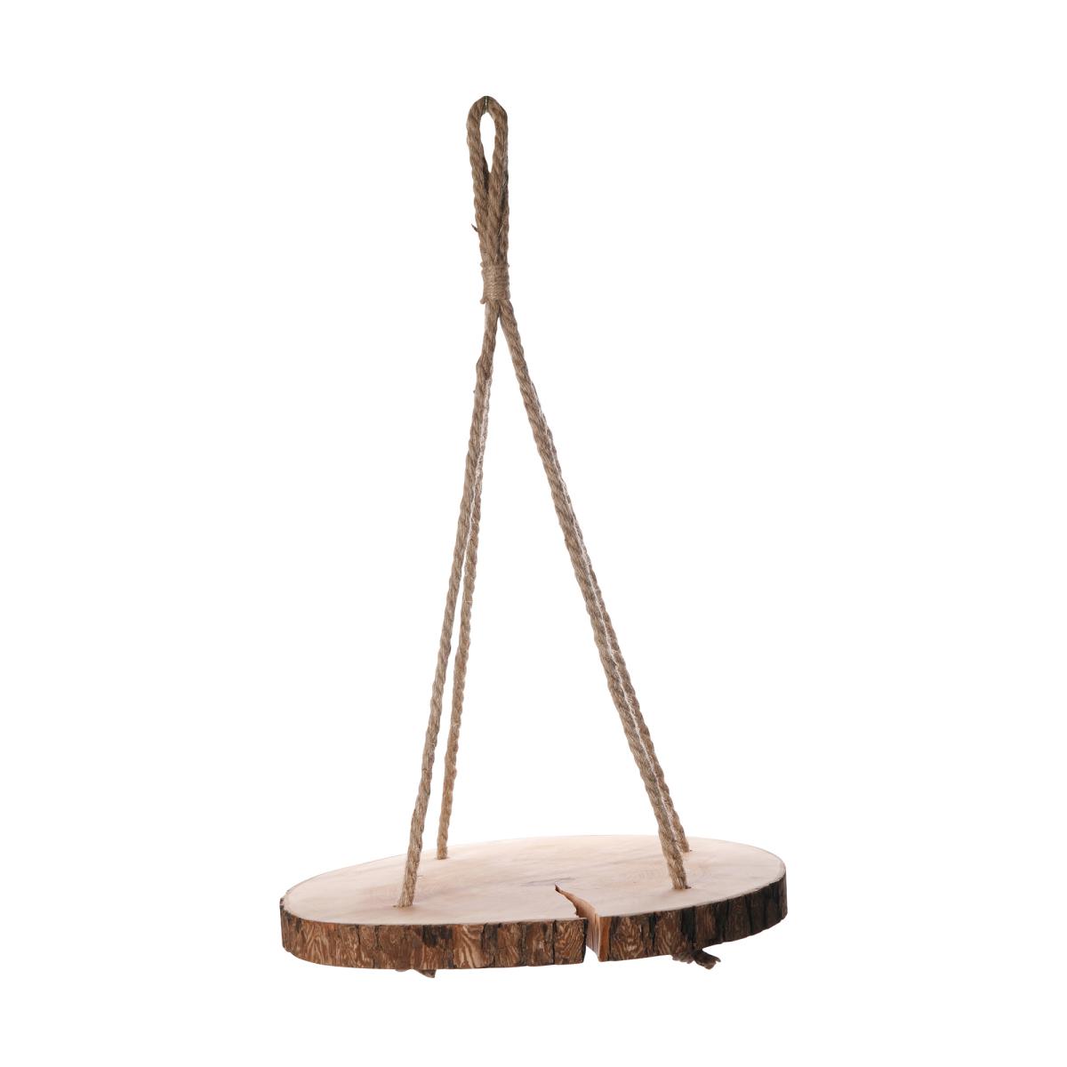 Holzscheibe Hänger