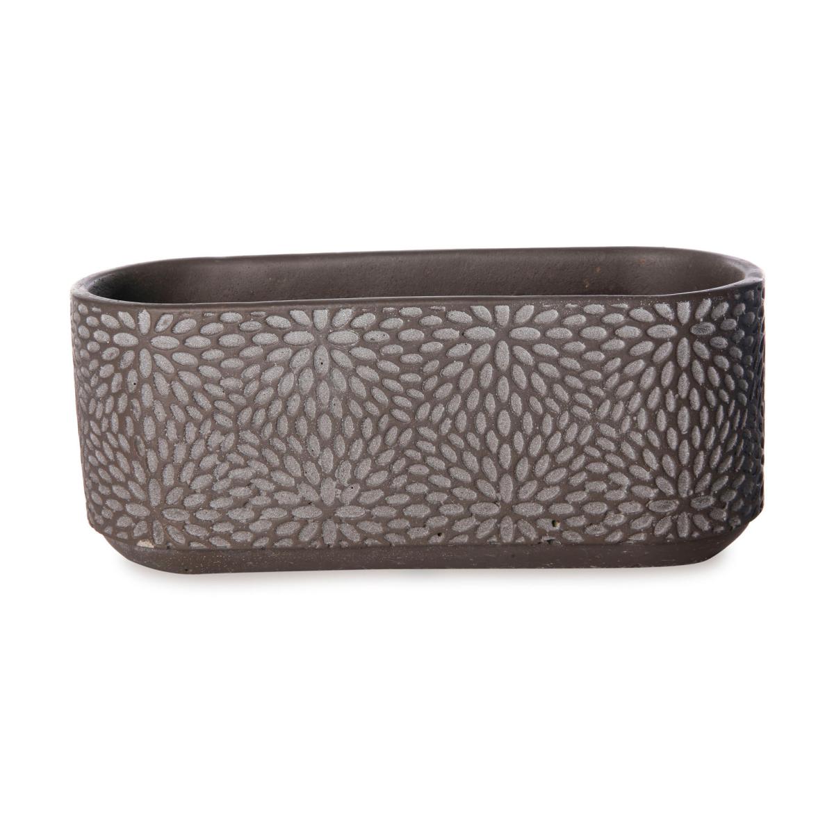 Ornamentblume Schale oval