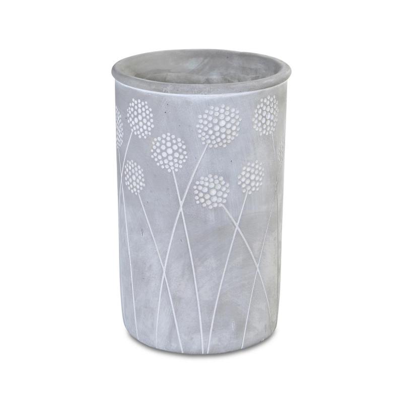 Topf mit Blumenmuster