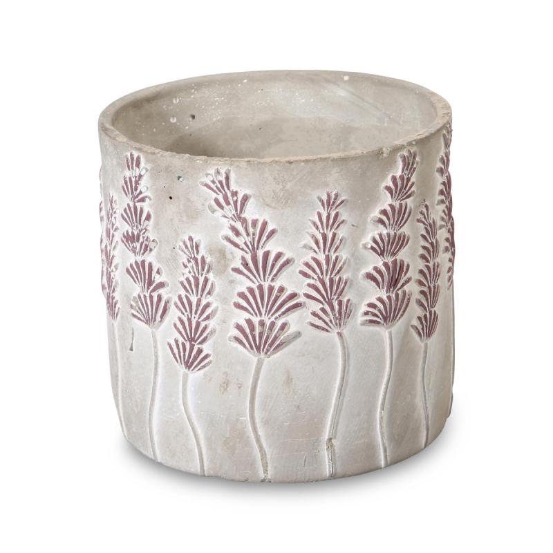 Topf mit Blumenmuster