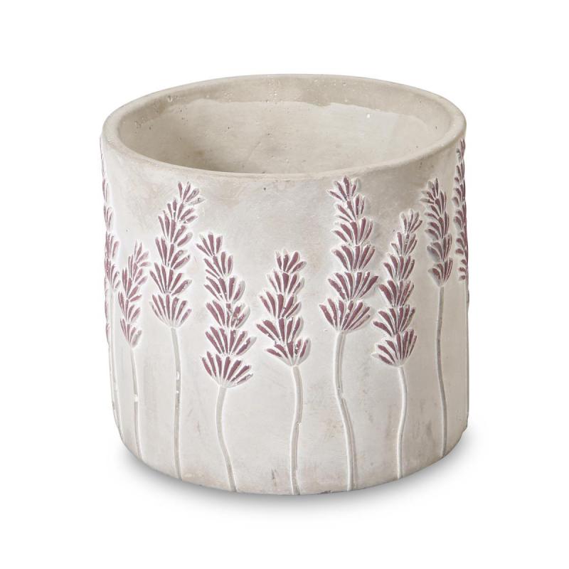 Topf mit Blumenmuster