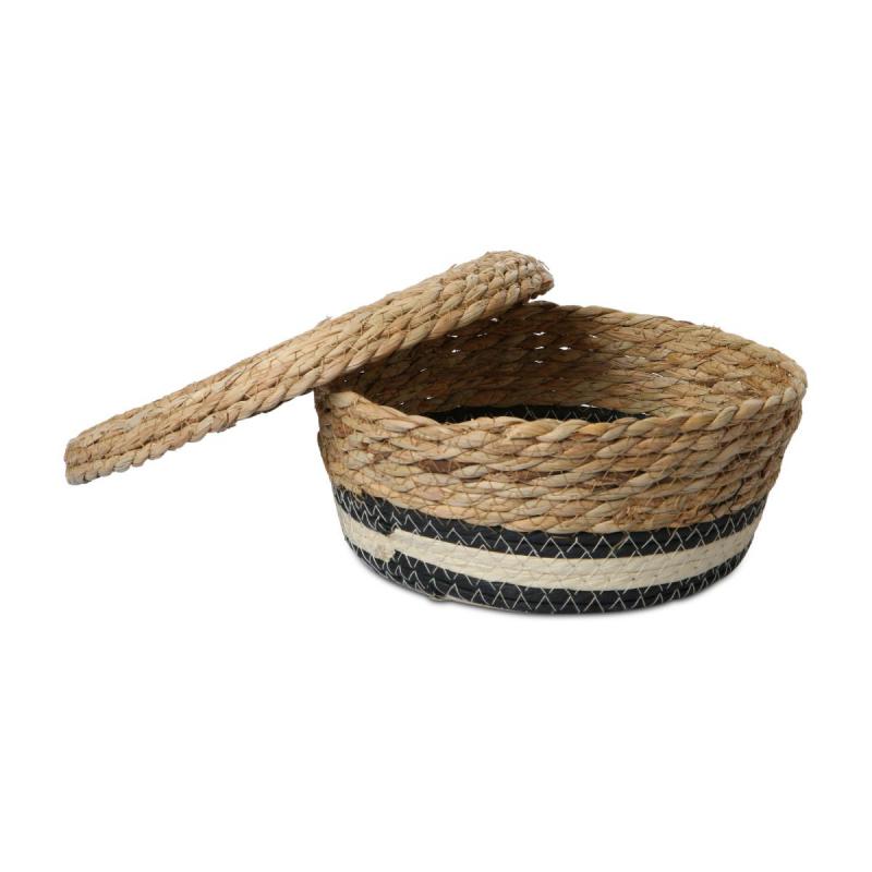 Seegras Korb mit Deckel