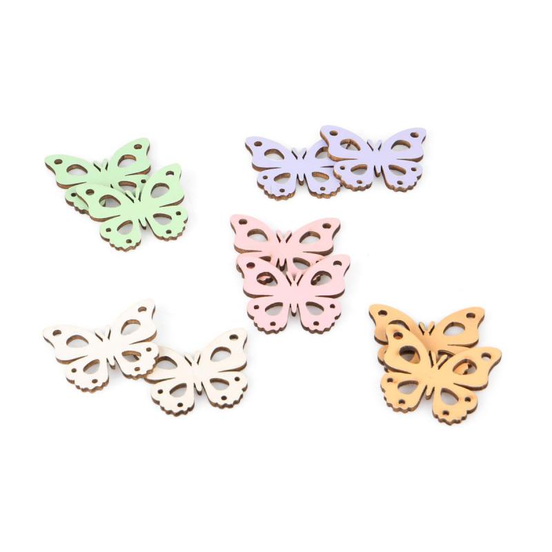 Streuteile Schmetterlinge Farbmix