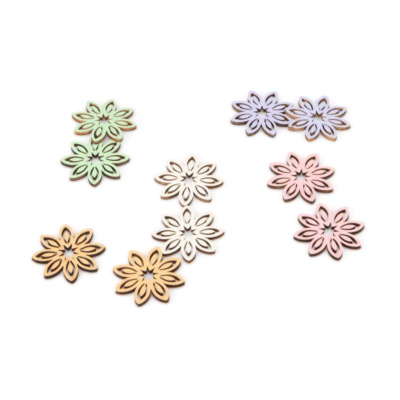 Streuteile Blumen Farbmix