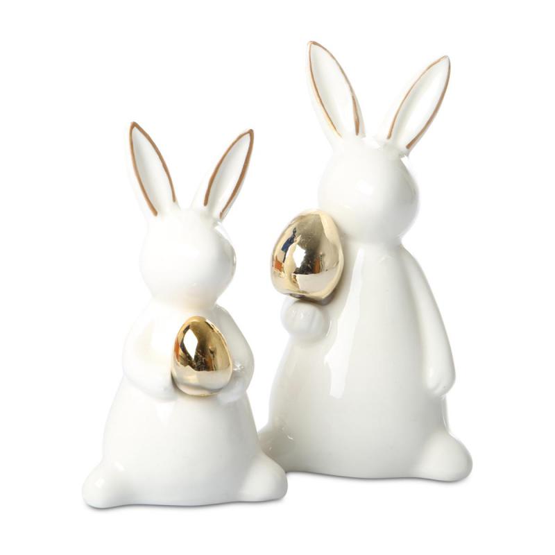 Hase mit Goldei