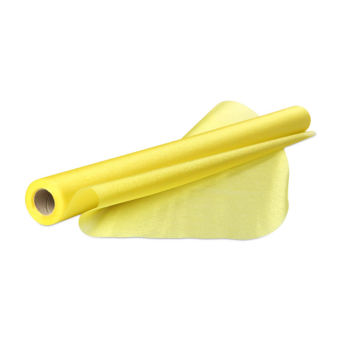 Organza 70cm zitronengelb