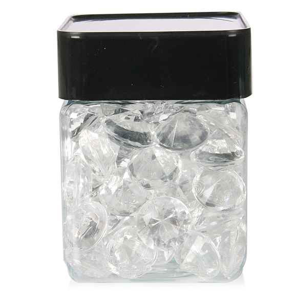 Acryl-Edelsteine 18mm, 160g