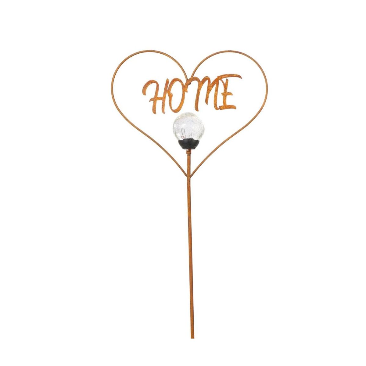 Gartenstecker Herz Solar