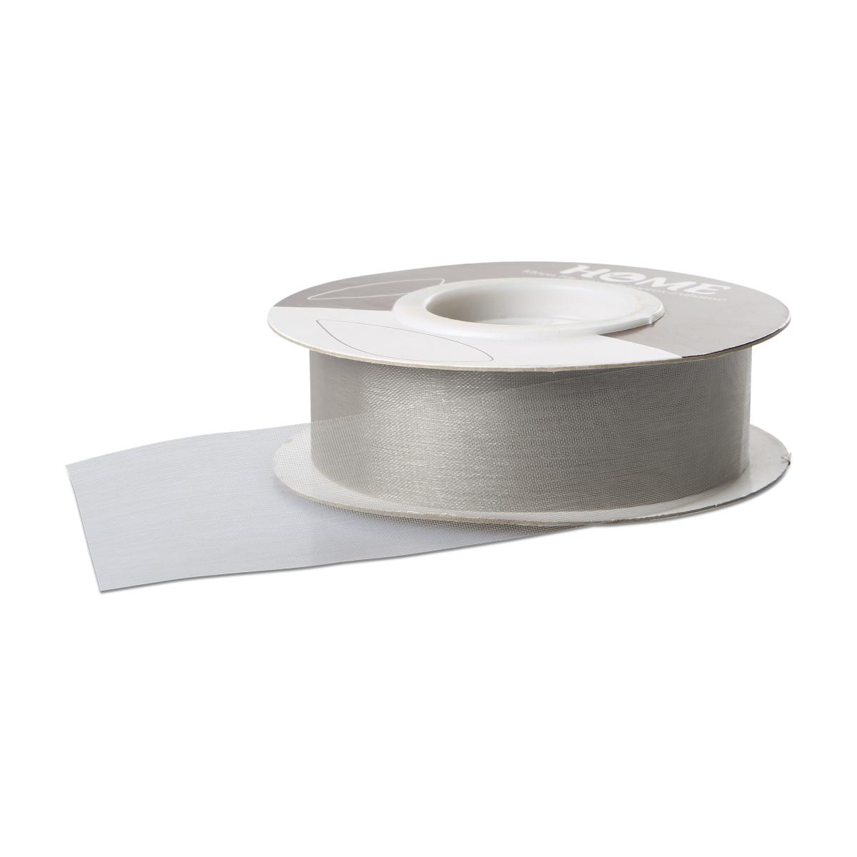 Organza geschnitten grau