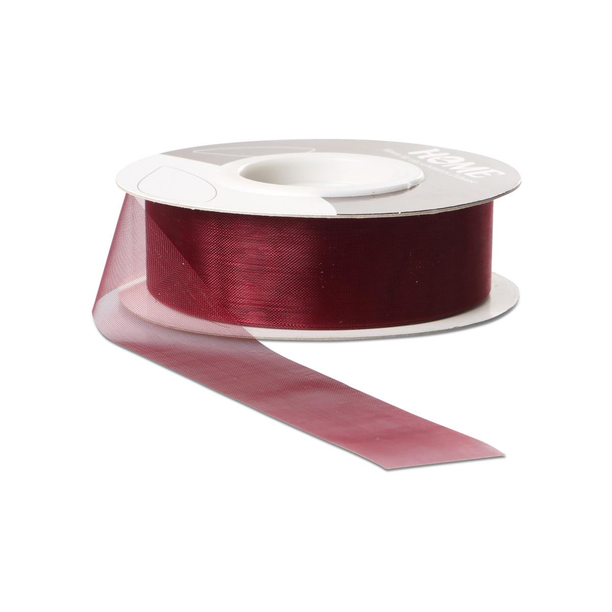 Organza geschnitten bordeaux