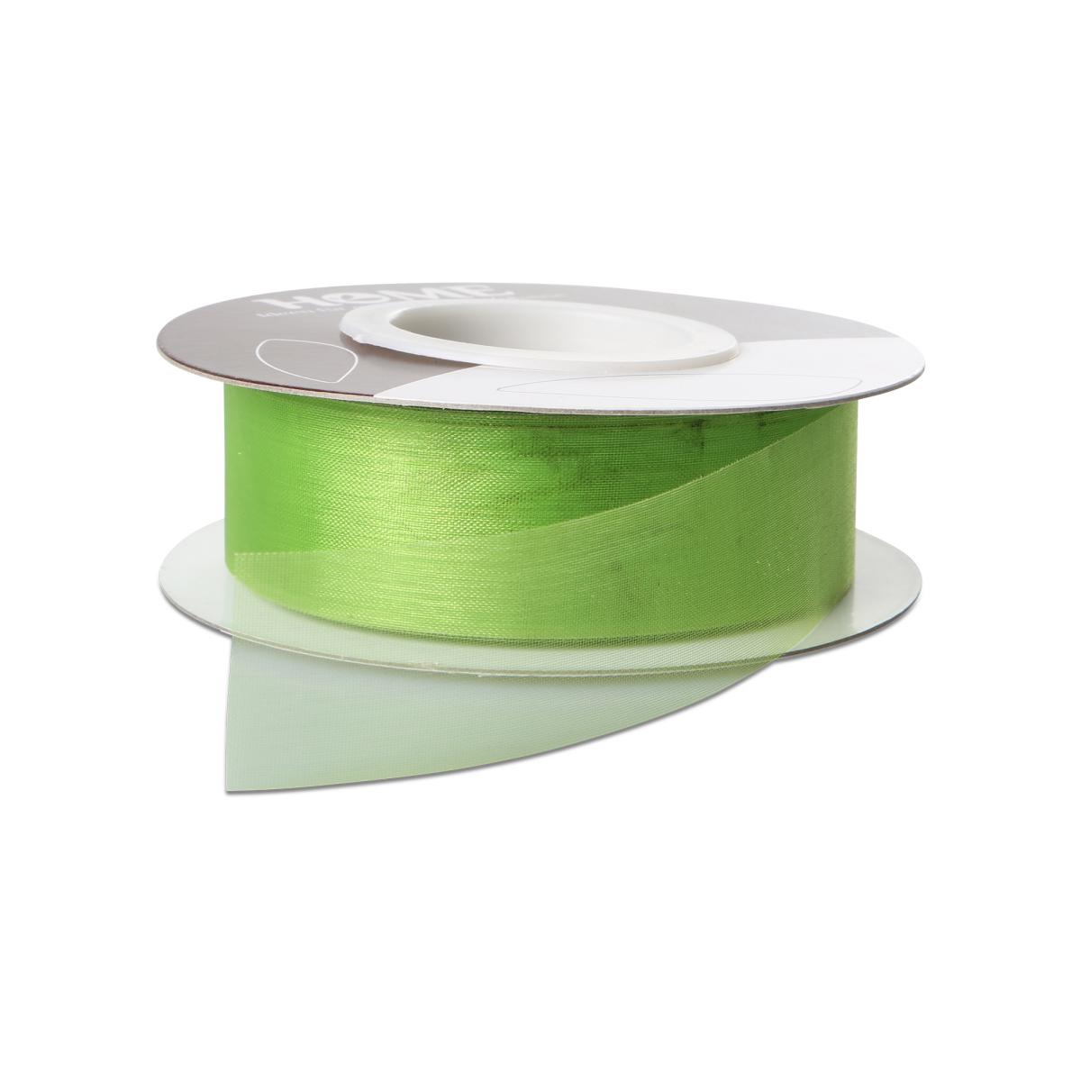 Organza geschnitten apfelgrün