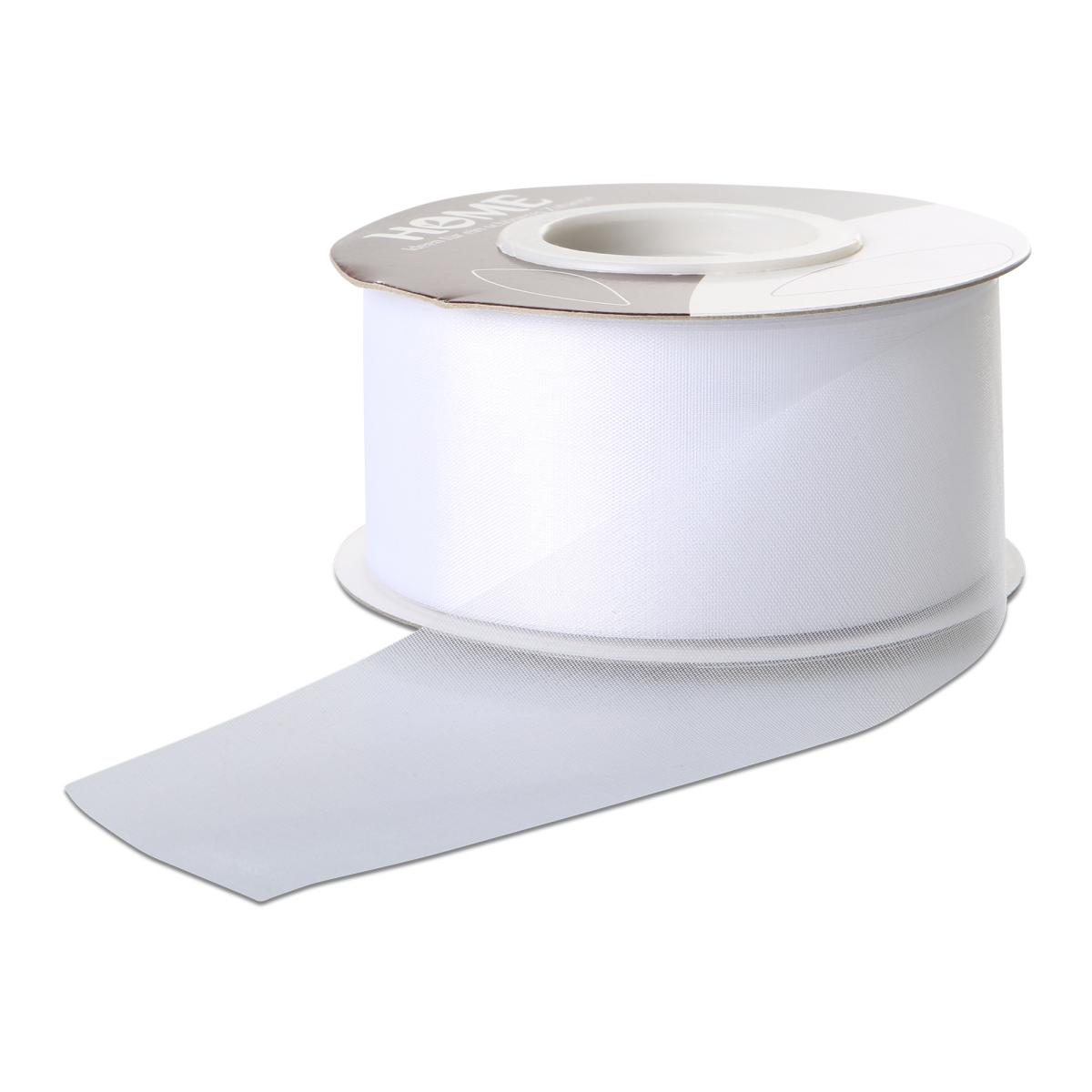 Organza geschnitten weiß