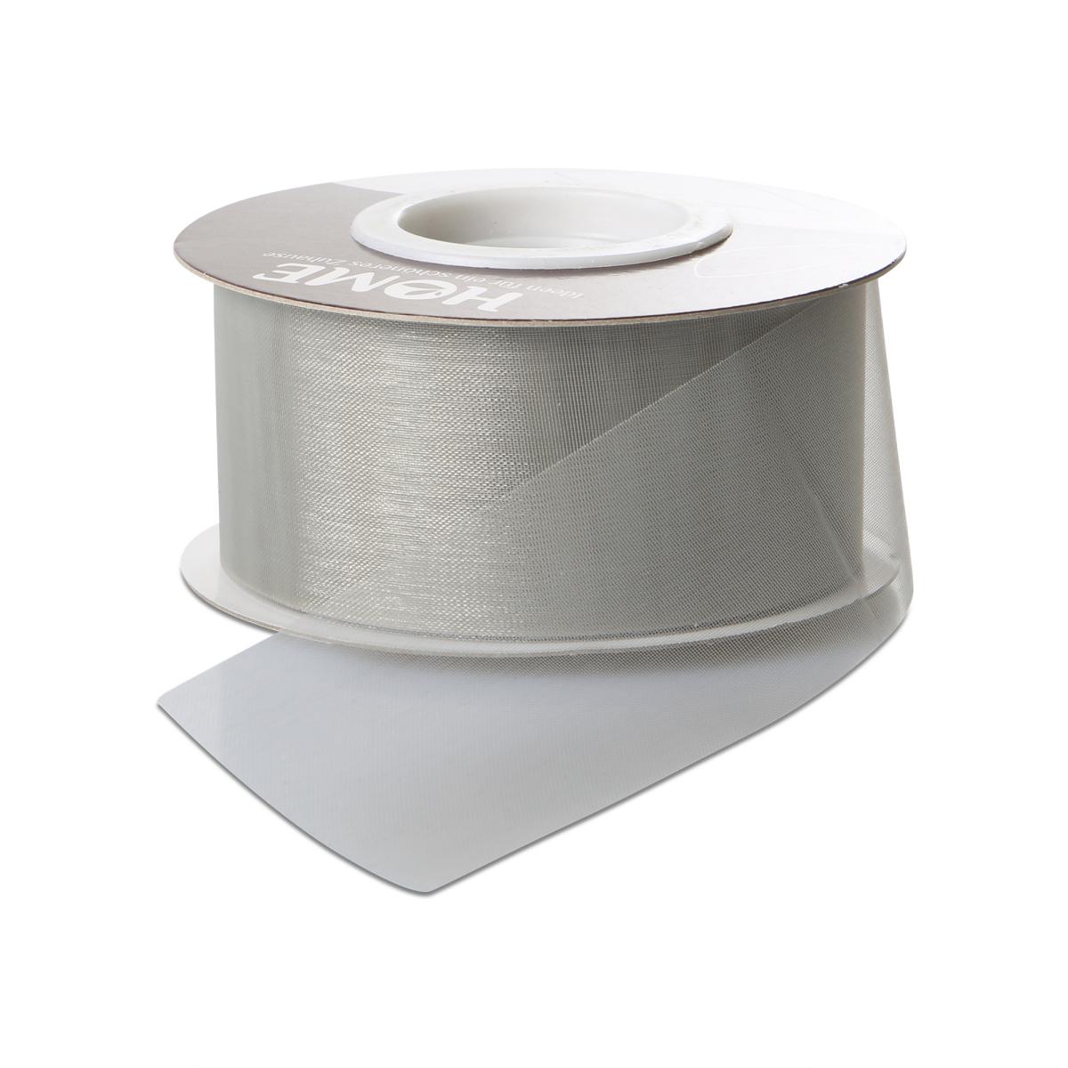 Organza geschnitten grau