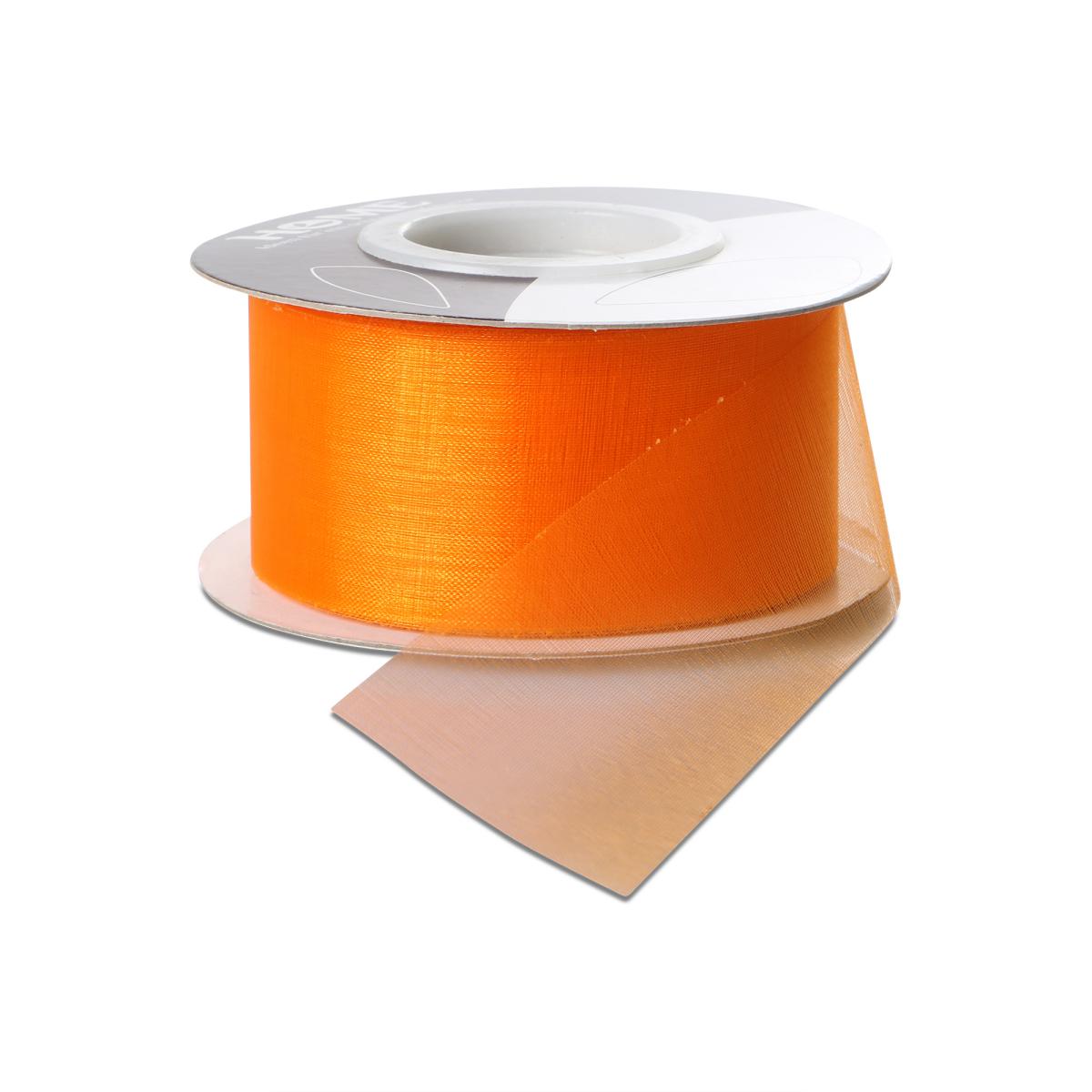 Organza geschnitten orange