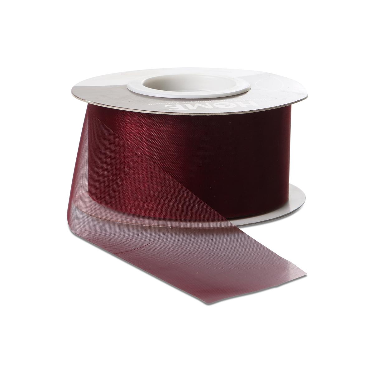 Organza geschnitten bordeaux