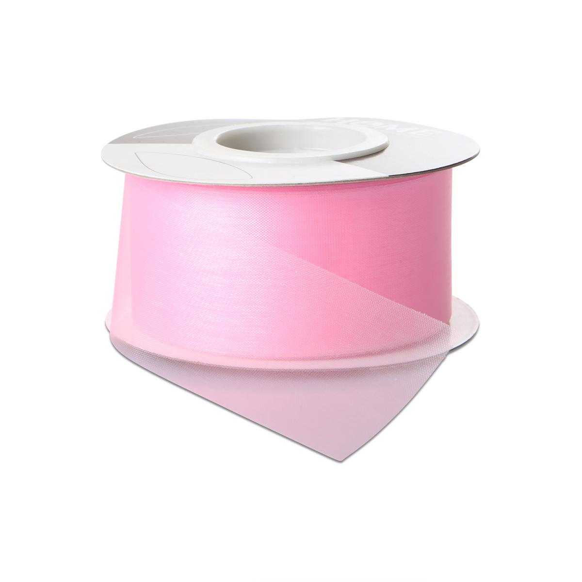 Organza geschnitten rosa