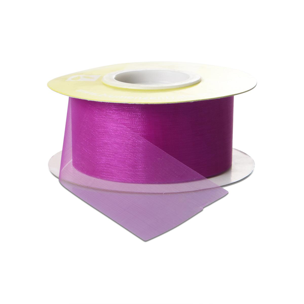 Organza geschnitten lila