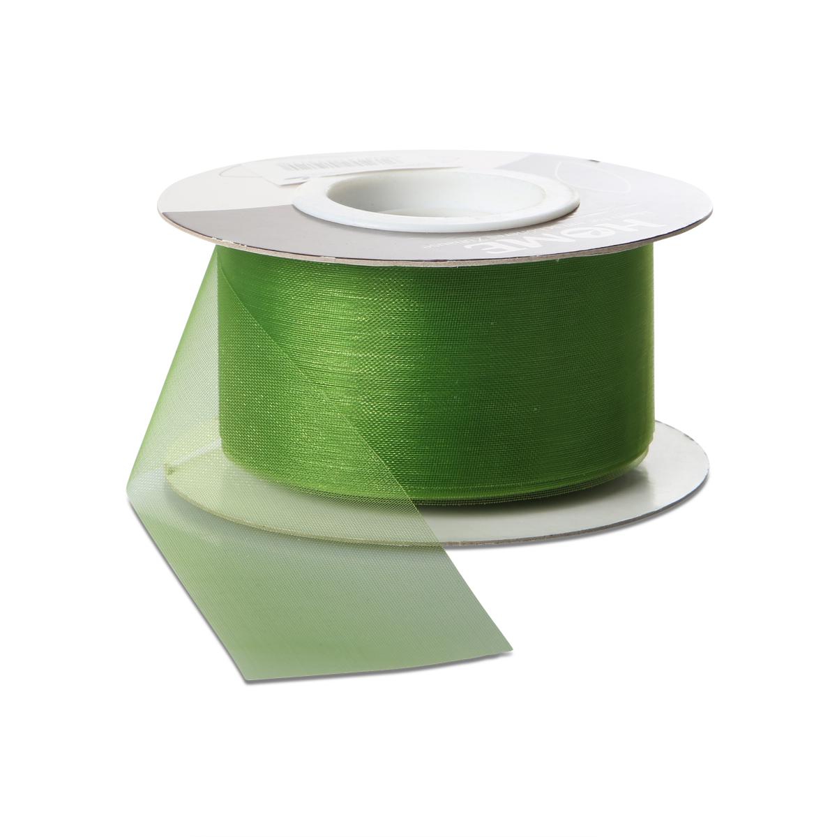 Organza geschnitten olivgrün