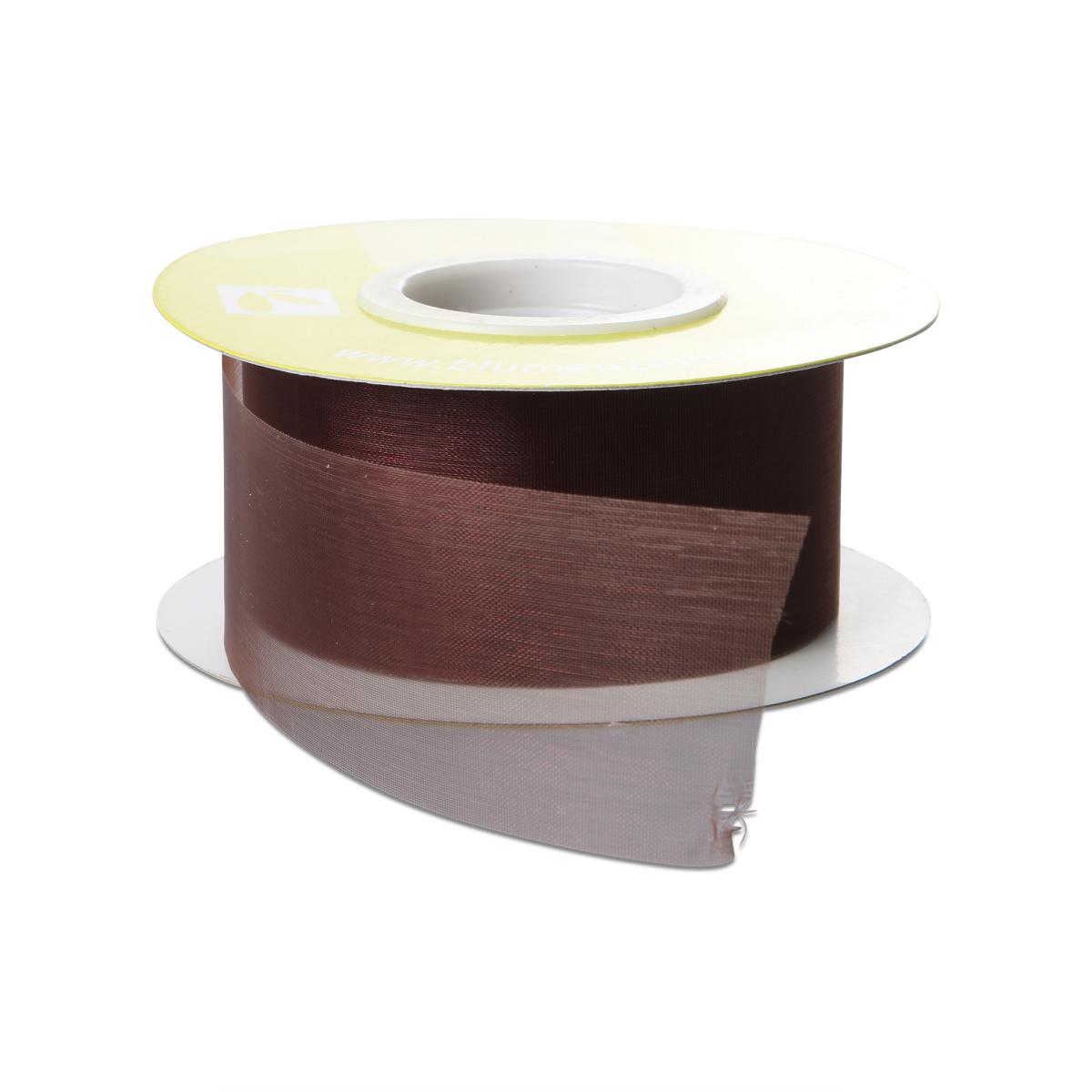 Organza geschnitten braun