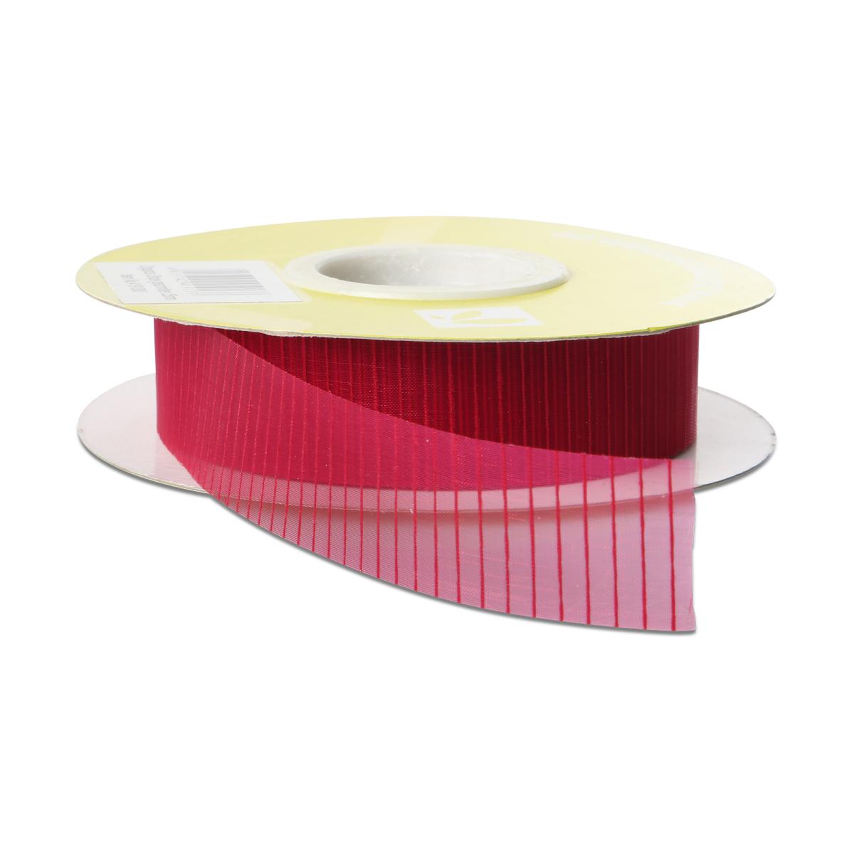 Organza Stripe bordeaux