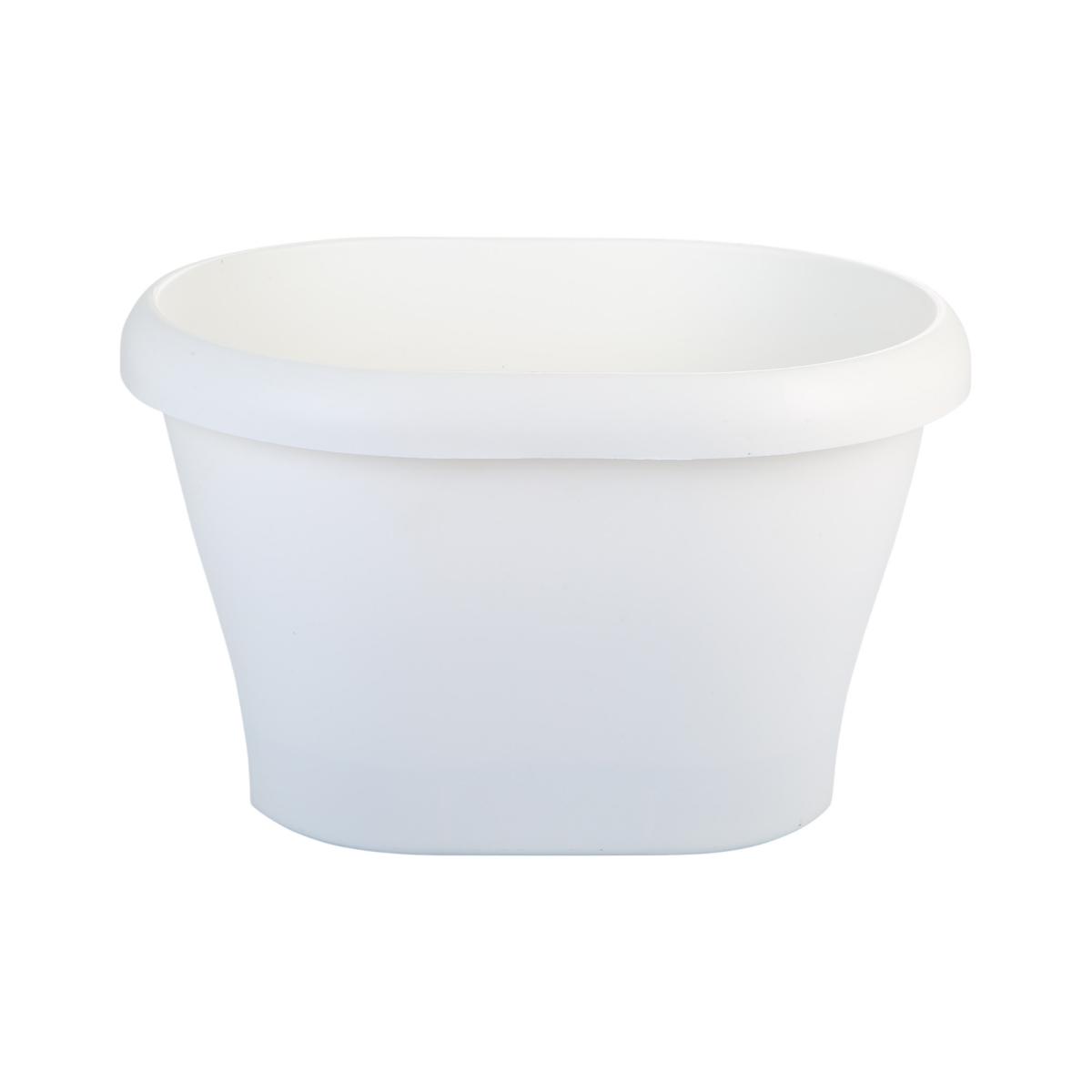 Balkonkasten Gardenia 2 Side wei&szlig;