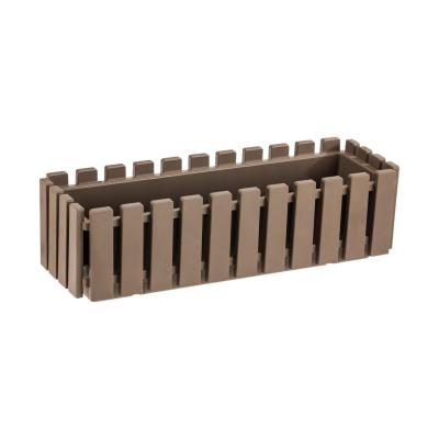 Pflanzkasten Landhaus m. Wasserspeicher taupe